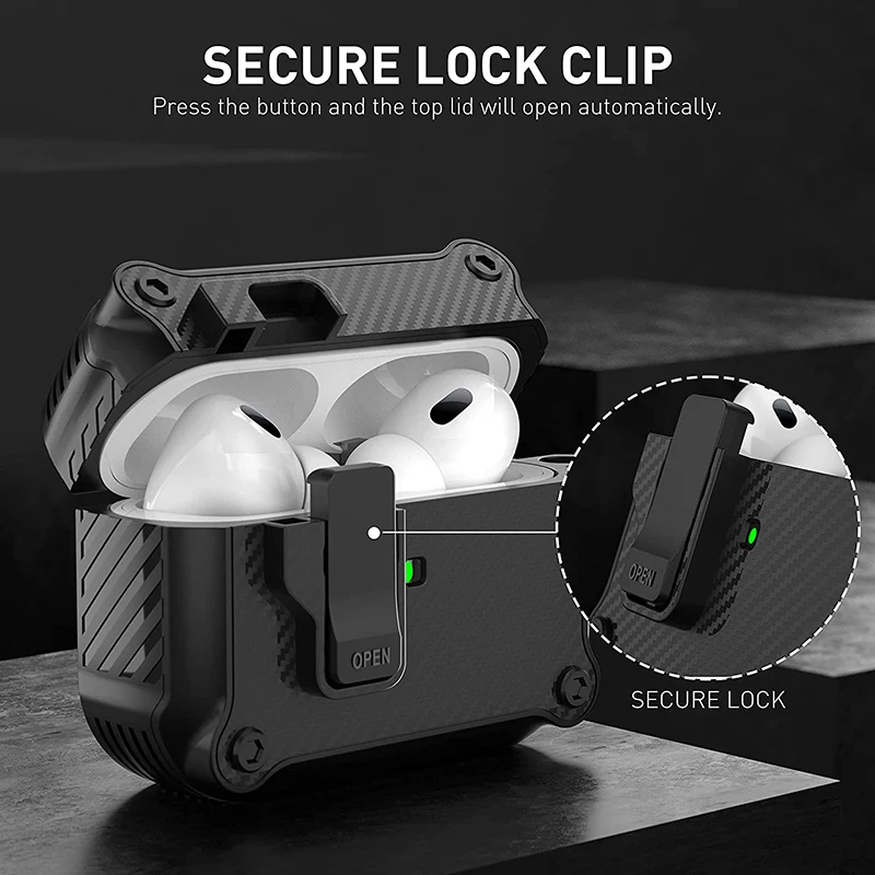 Custodia Protettiva Antiurto Compatibile Airpods Pro Di Seconda Generazione Per Airpods Air Pods Pro 2 Cover Protettiva Con Portachiavi