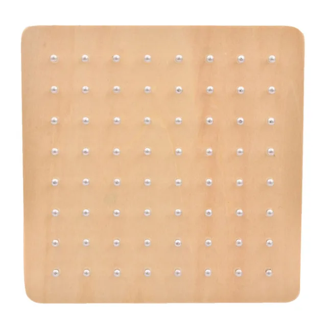 Montessori Baby Creative Toy Graphics Rubber Tie Nail Boards with Cards Childhood Education Preschool Kids Toys Educational 3
