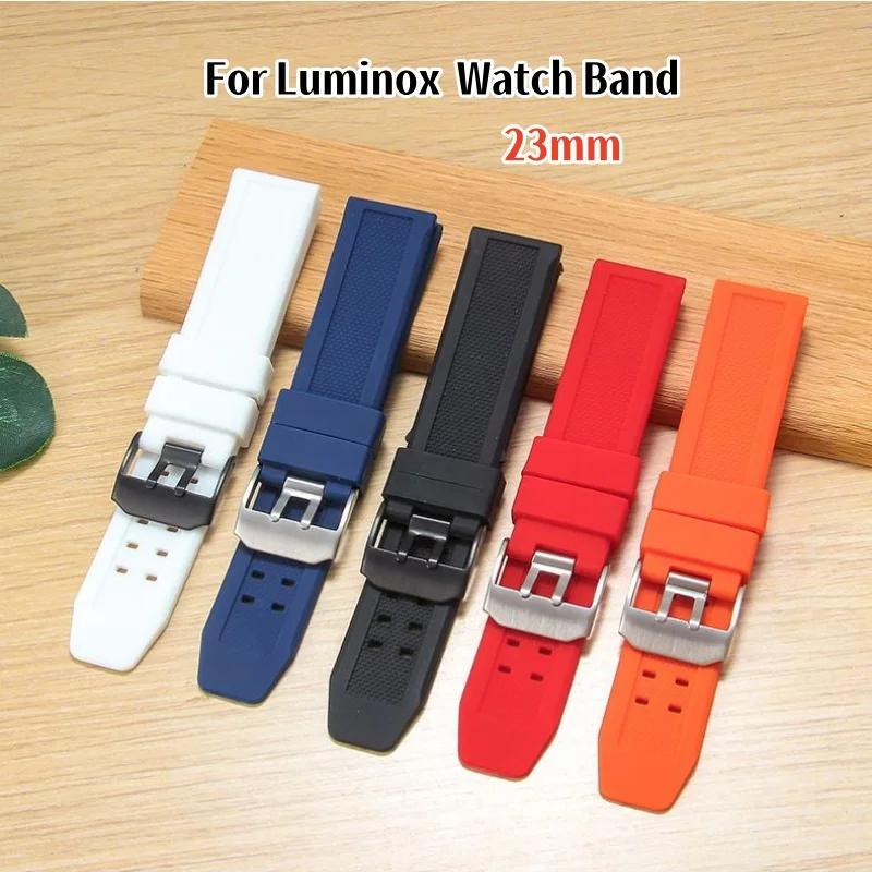 23mm Waterproof Silicone Watch Strap – Sport Dive Band