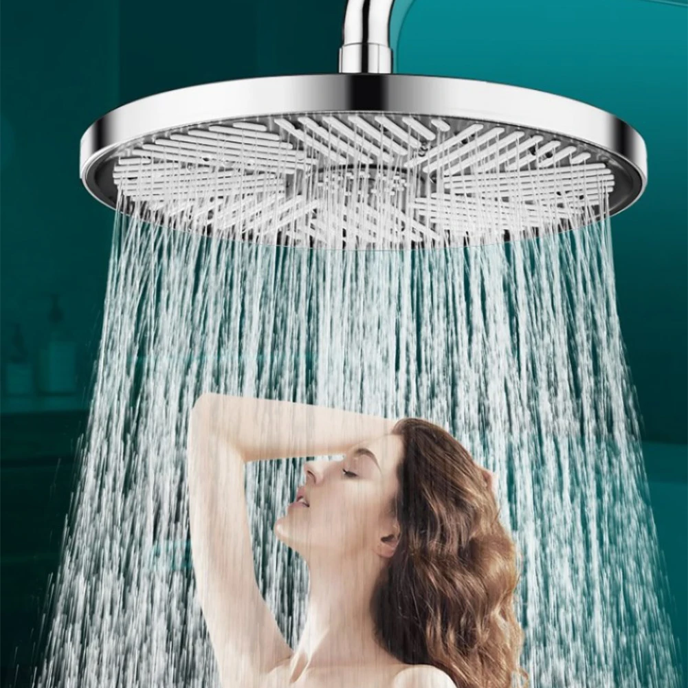 

10inch 4inch Big Panel Rainfall Shower Head High Pressure Ceiling Mounted Shower Head Water Saving Bathroom Accessories