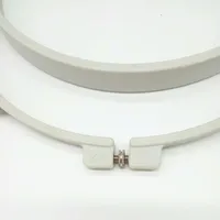 210mm Grey Plastic Embroidery Hoop – 355mm Length Frame for Tajima Embroidery Machine - Image 3