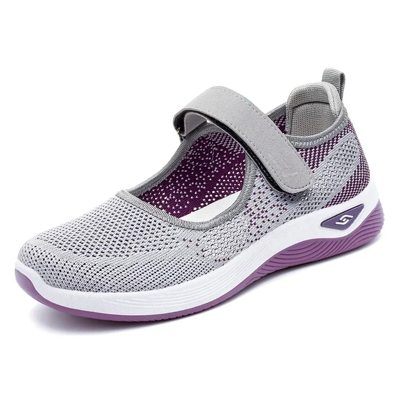 

2023 Women Sneakers Comfortable Mesh Ladies Flats Soft Platform Shoes Summer Breathable Casual Walking Shoes Outdoor