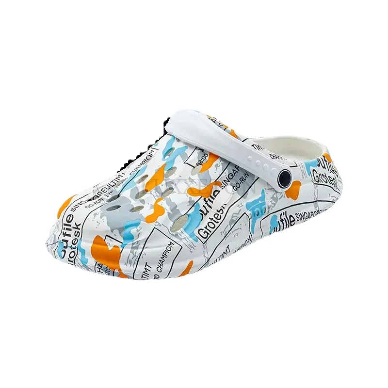 

2023 летние классические сандалии с принтом на английском языке женские спортивные сандалии с быстрой сушкой