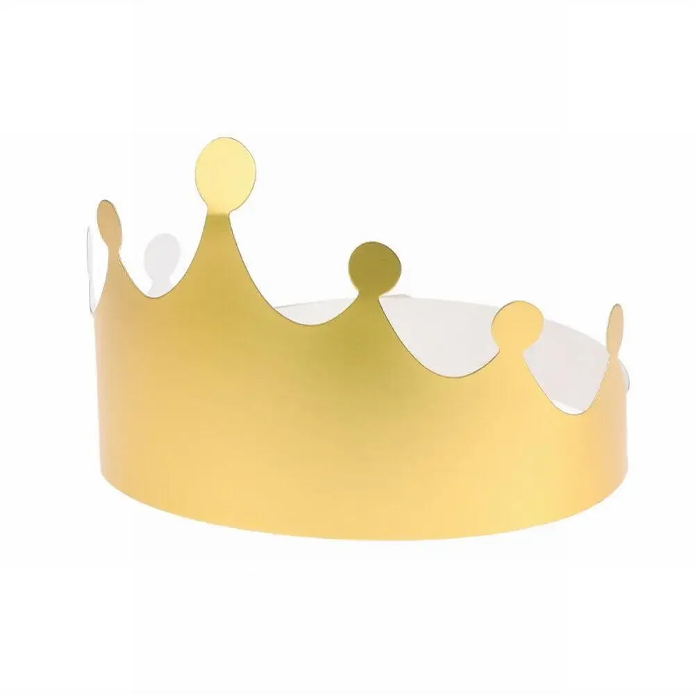 Party hat birthday crown baby crown hat carnival hat 12PC paper crown hats for costume bridal shower birthday party baby shower