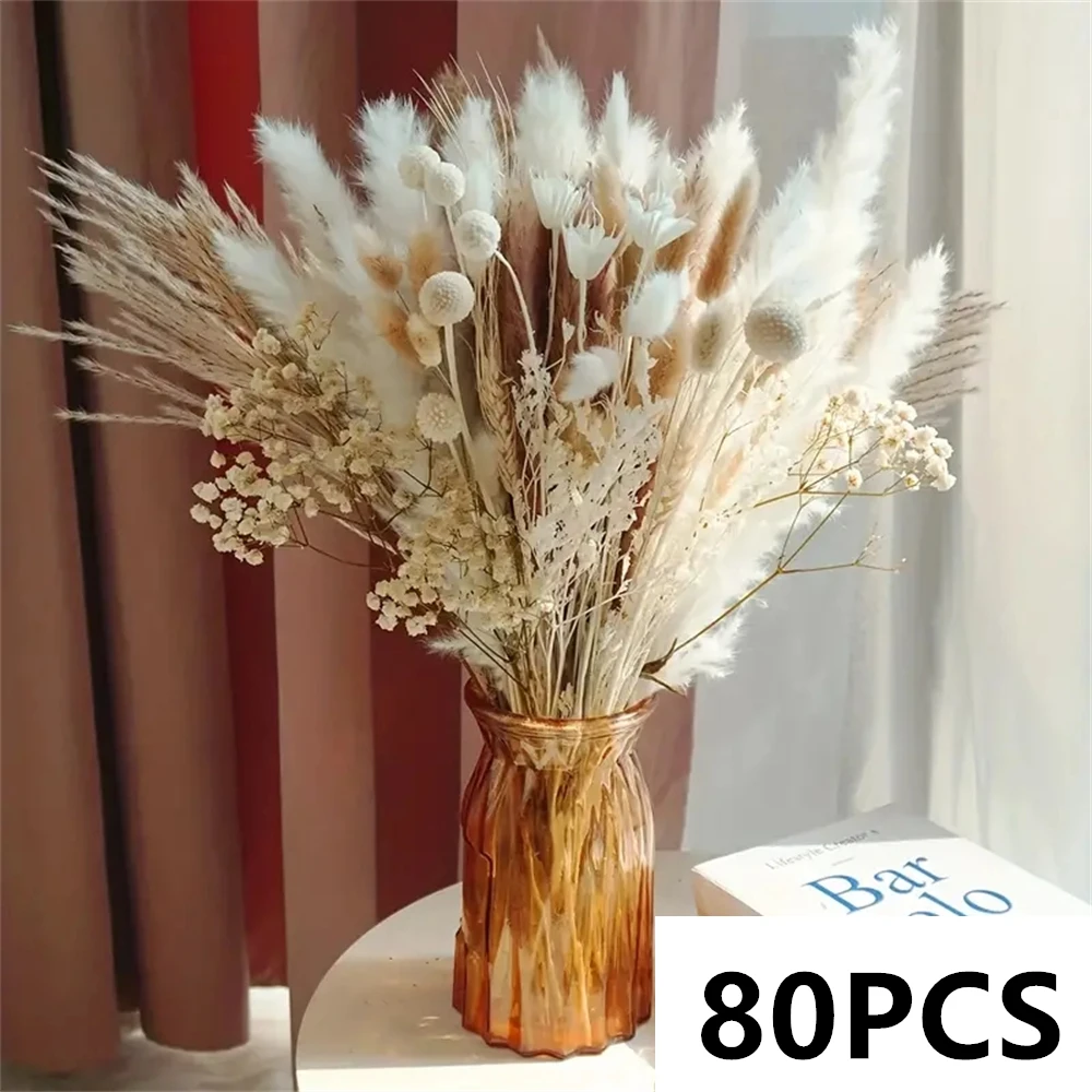 Lush Pampas Grass Bouquets for Elegant Floral Arrangements and Home Decor