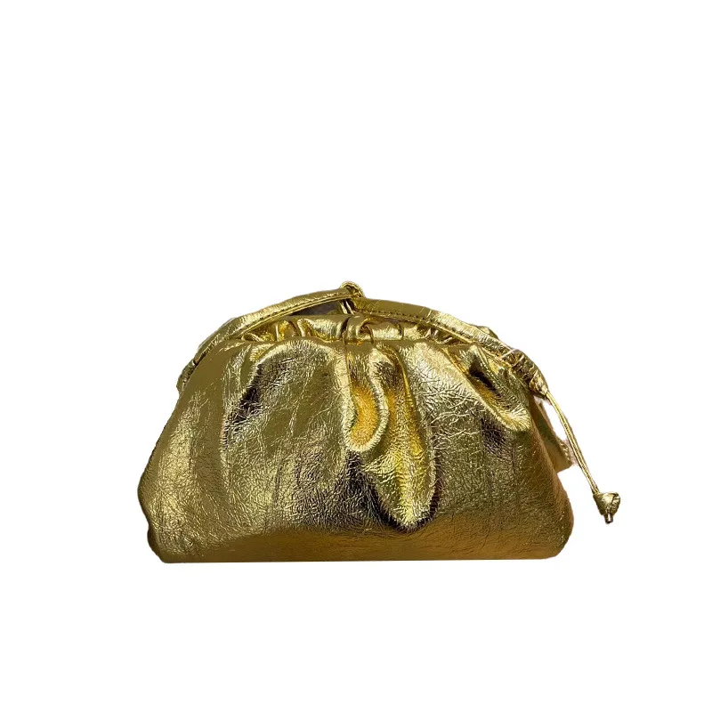 Luxury Brand Women Cloud Bag Tromba 2023 Fold Clip Bag Hand Single Shoulder Crossbody Bag Muslimah 16 Colori Scegli