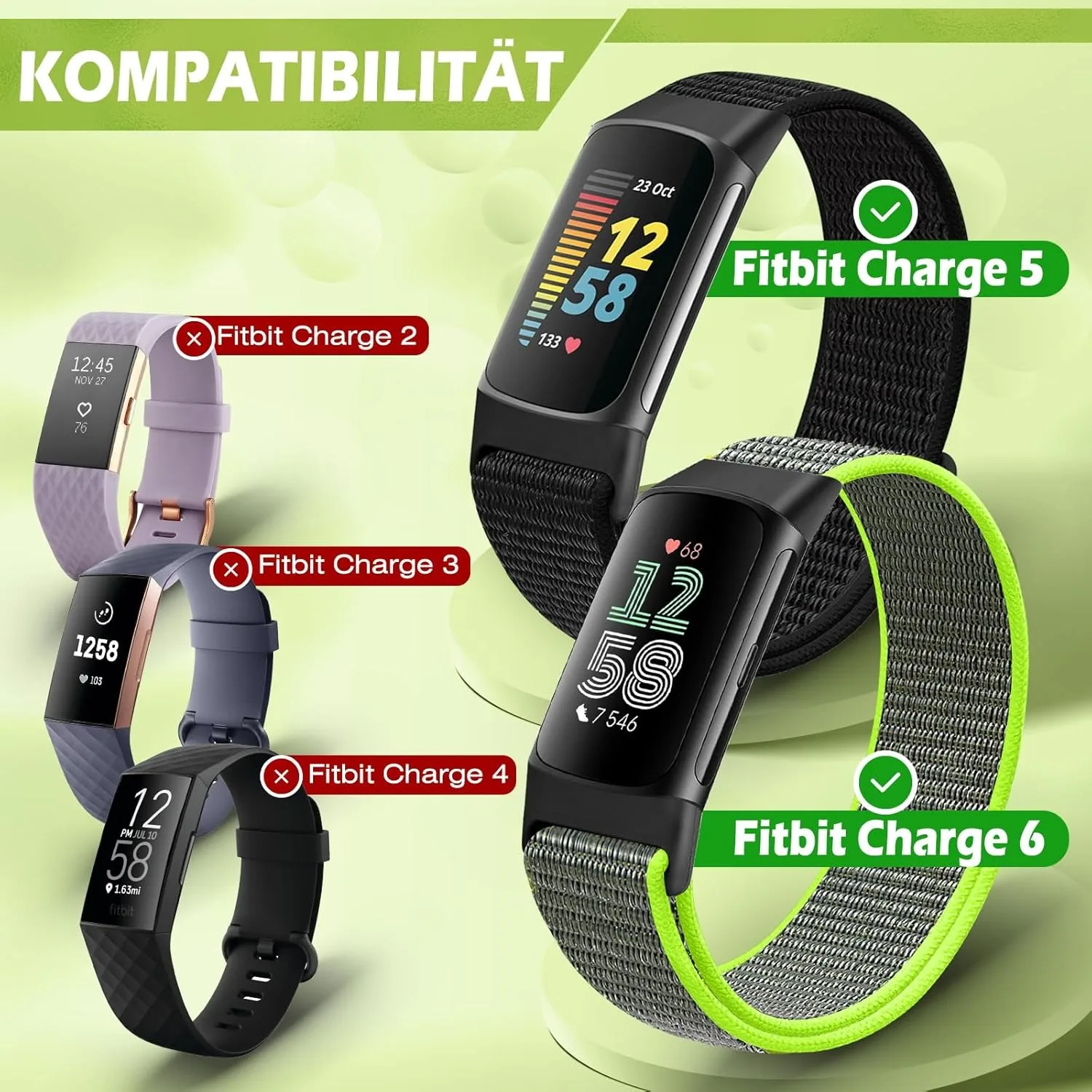 Nylon Weave Loop Sport Bracelet