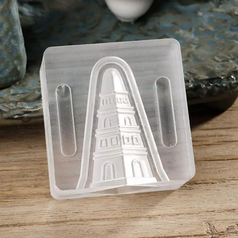 Transparent Acrylic Pagoda Incense Cone Tower Mold Handmade Backflow Fragrant Clear Mould DIY Craft Making Tools