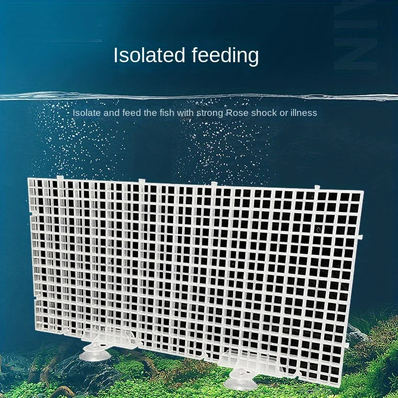Fish Tank Mat Bottom Plate Isolation Plate Isolation Grid Separation Aquarium Ladder Water And Land Tanks 5PCS