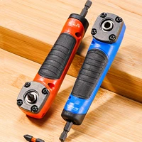 Tournevis d'angle électrique multifonctionnel, couple élevé, angle droit à 90 °, outil manuel, bleu et orange, nouveau, 1PC 1