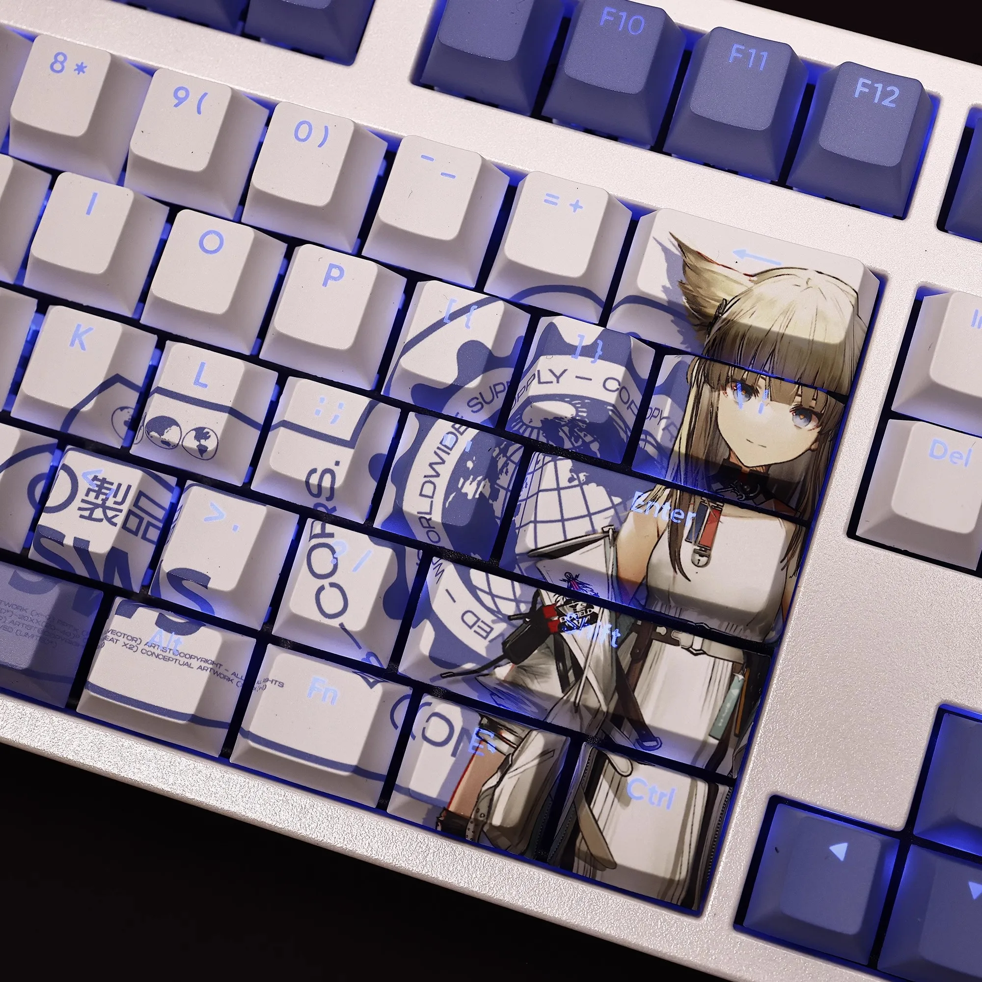 Arknights Endfield Perlica Űĸ, PBT ,  Ʈ Űĸ, ִϸ̼ ̹ Űĸ, ANSI 61 87 104 108, 108 Ű/Ʈ