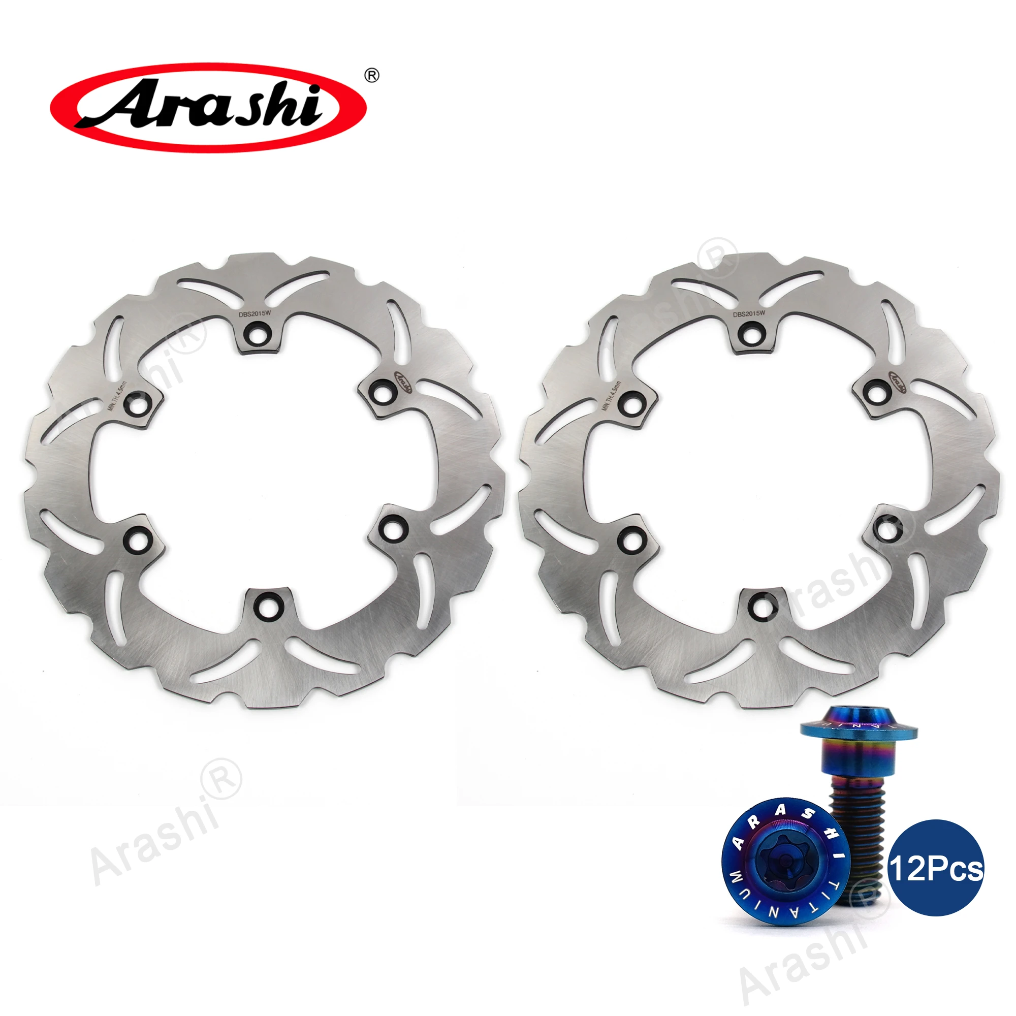 

ARASHI For HONDA CBX F 750 CBX750F 1983-1988 CNC Front Brake Rotors Brake Disc Disk 1 Pair 1984 1985 1986 1987 VFR F 1986 1987