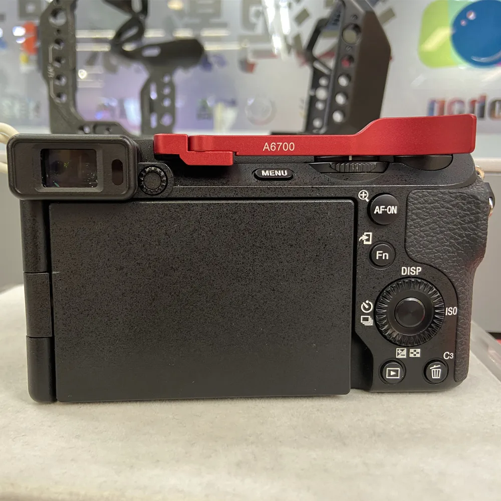 A6700 折りたたみ式メタルホットシューサムアップハンドグリップ
