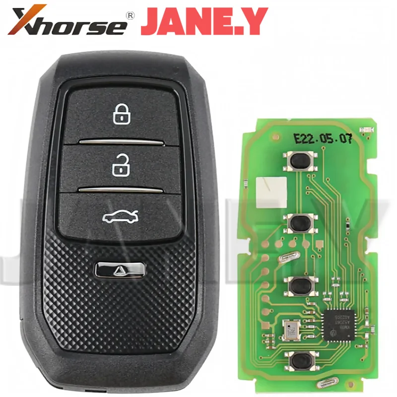 Global Xhorse vvdi Key เครื่องมือสําหรับ Toyota 4D 8A 4A XSTO01EN Universal VVDI XM38 Smart Key Fob ชิปสนับสนุน 312 314 315 434 สร้าง