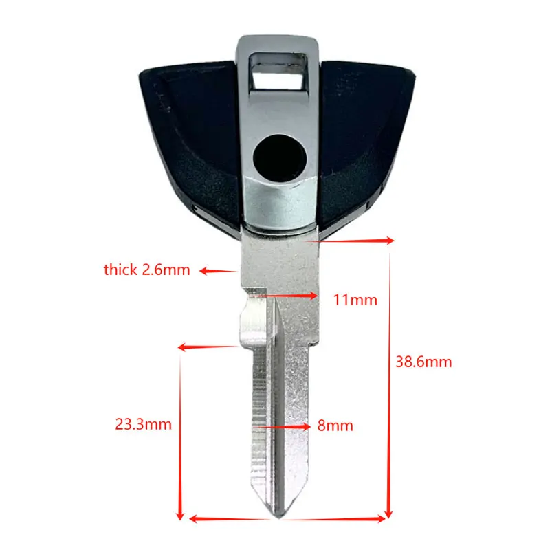Motorcycle Parts Blank Key Uncut Blade Embryo keys motorcycle keys motorcycle key accessories