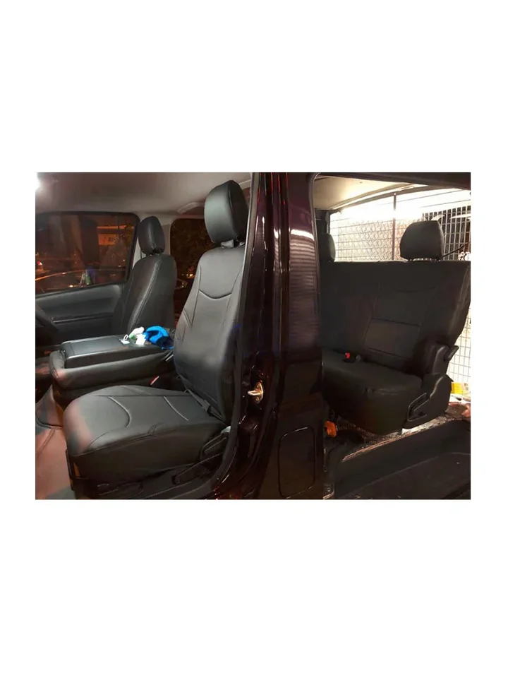 HIACE 300 시리즈 가죽 커버, 프론트 및 미들 로우 시트, 2019-2020 년