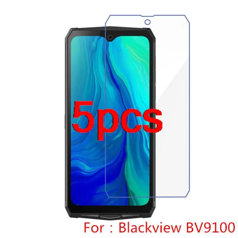 

5 шт., защитное закаленное стекло 2,5D на весь экран для Blackview BV9100, защитная пленка на весь экран для Blackview BV9100 Pro