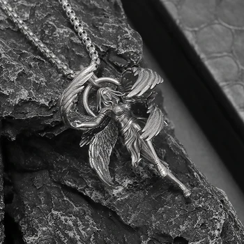 The Seraph of Defiance Pendant (The ascending, warrior spirit — strength, conviction, transformation) 1