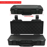 Durable Waterproof Mold-Proof & Shockproof Hard Carry Case Ideal for Cameras & Outdoor Gear Protective Travel Tool Box with Foam - Image 3