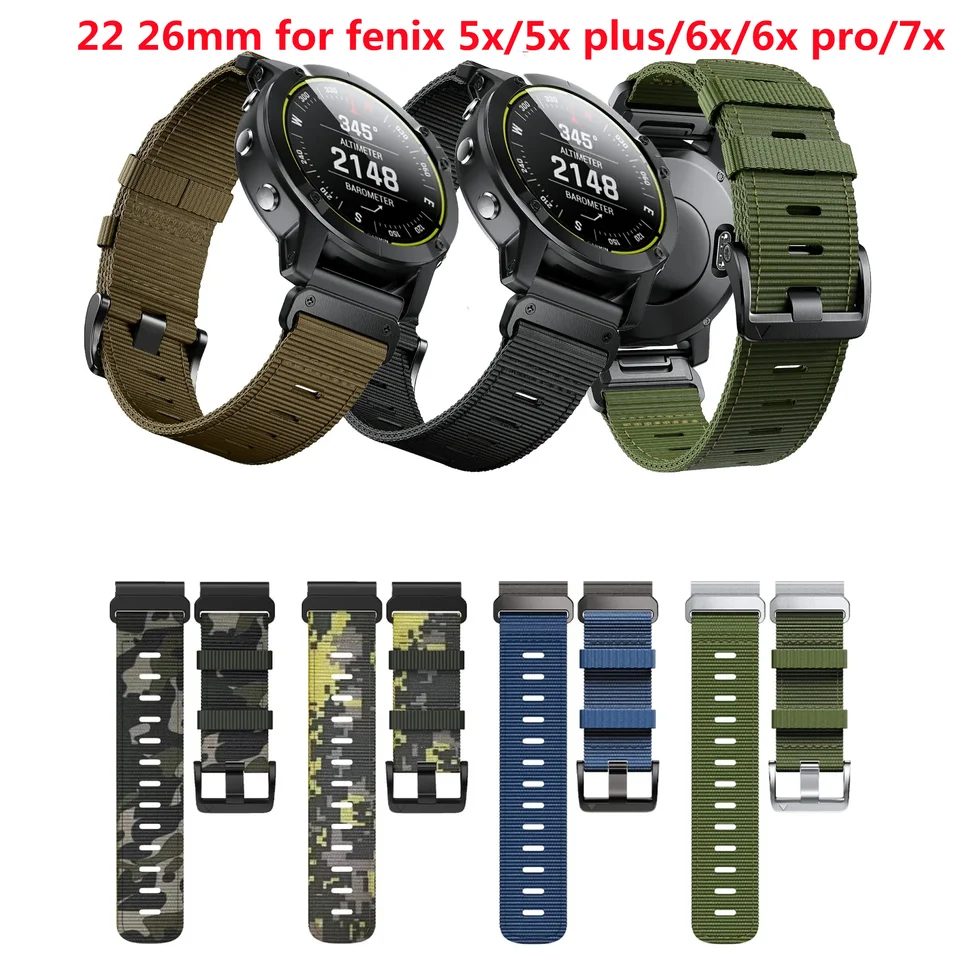 Bracelet Pour Garmin Fenix 7X / Garmin Fenix 7X Solar / Garmin Fenix 7X Sapphire Solar - Silicone Noir 26mm QuickFit Phonillico® - Accessoires Bracelet Et Montre Connectée - Achat & Prix