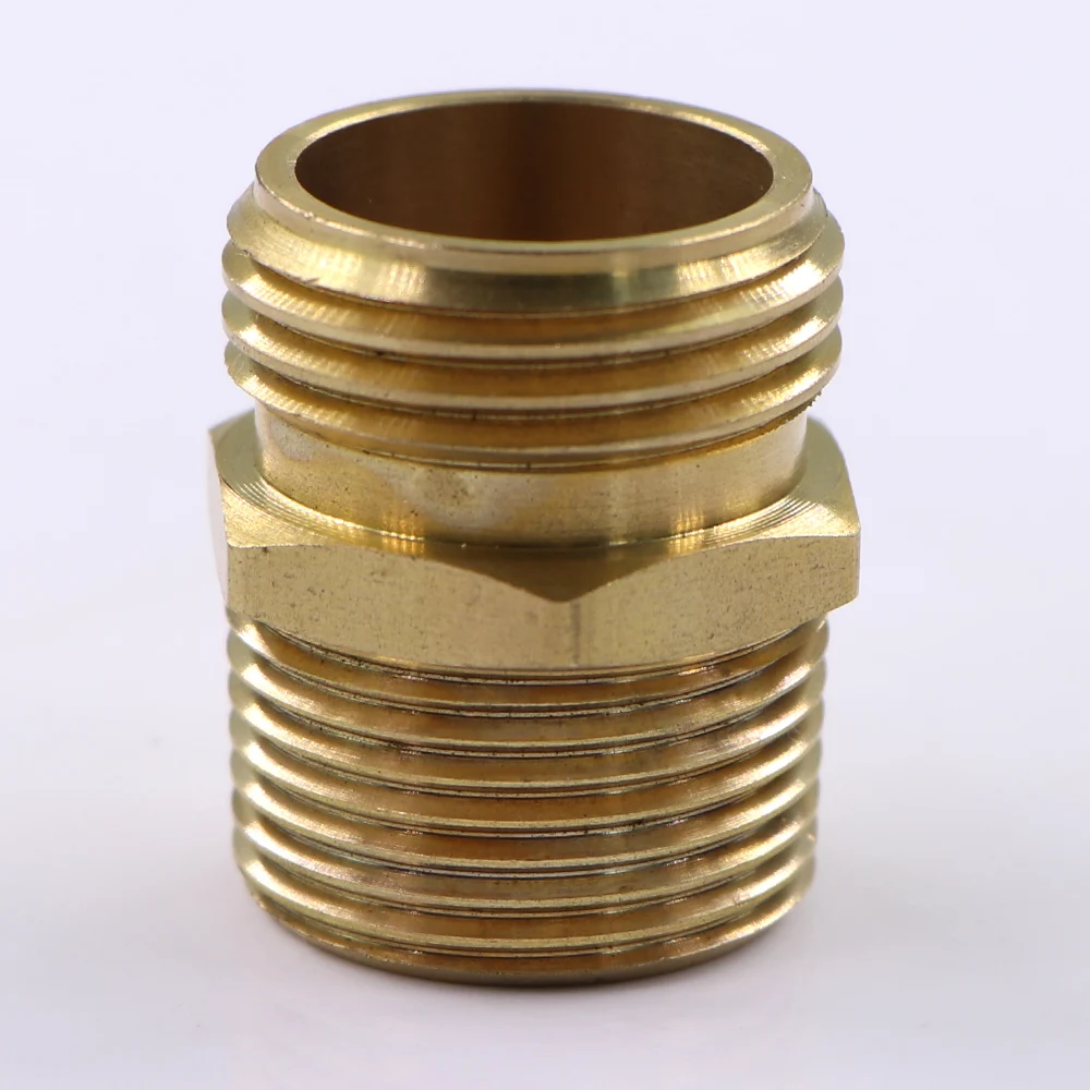 Ottone Tubatura Spina 3/4" NPT Maschio Filettatura,Zincato Pz 5 - Foto 4