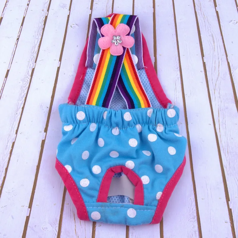 Pet Dog Diapers Washable Female Short Panties
