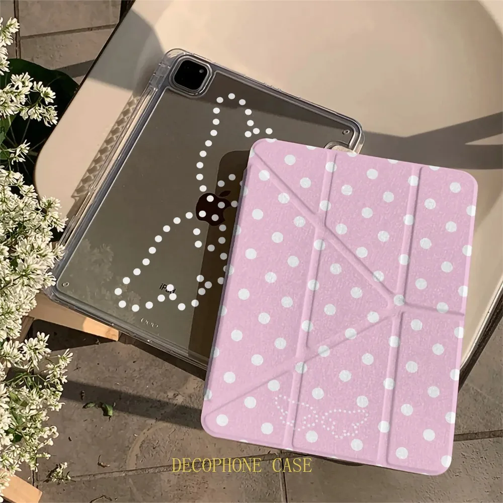Multicolored Polka Dots Wings Wave 3+Y-Fold Design