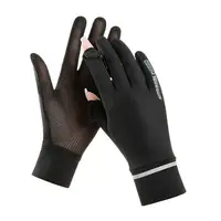 Cycling Driving Running Thin Summer Sun Protection Gloves Mittens Anti-UV Gloves Ice Silk Gloves 1