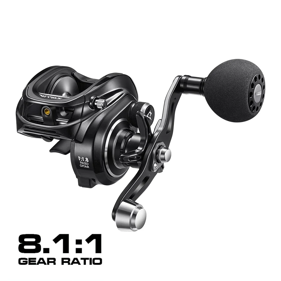Piscifun Alijoz 300 Low Profile Baitcasting Reel 15KG Max Drag 8+1