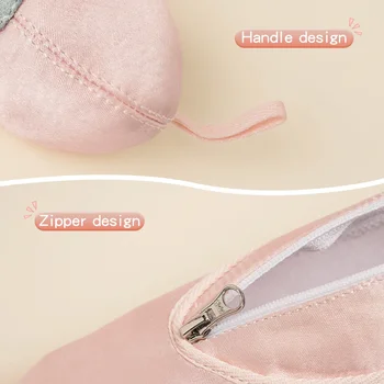 Ballet Shoe Pencil Case Makeup Bag Stationery Storage Cosmetic Holder Bag for Dancers Purse Keyring Dance Accessory Ballet Gifts 4