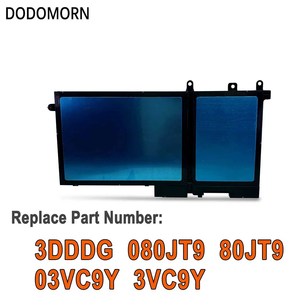 Batería para portátil Dell Latitude 5280, 5288, 5480, 5580, 5490, 5590, 5491, 5591, 5495, M3520, M3530, serie 93FTF 3dddg de alta calidad