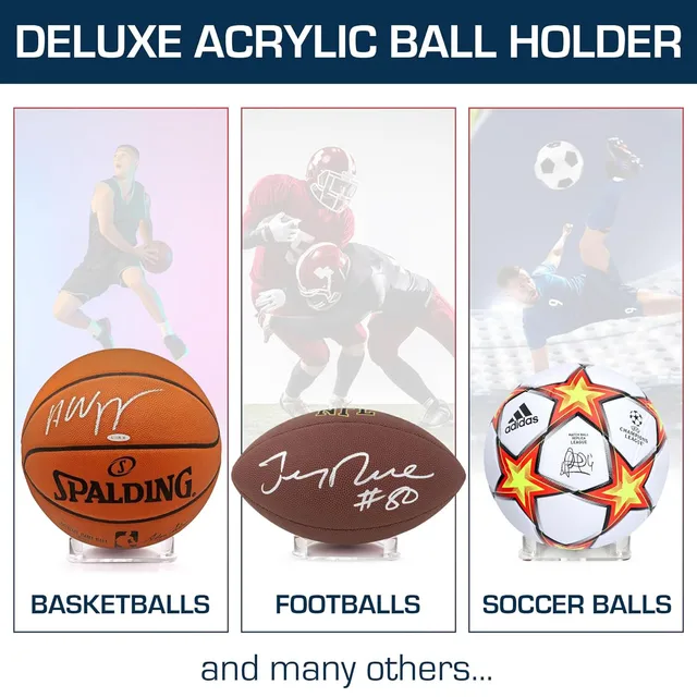 Acrylic Multi-function Basketball Ball Stand Display Holder Ball Rack Support Base Rugby Display Stand Football Bowling Storage 6