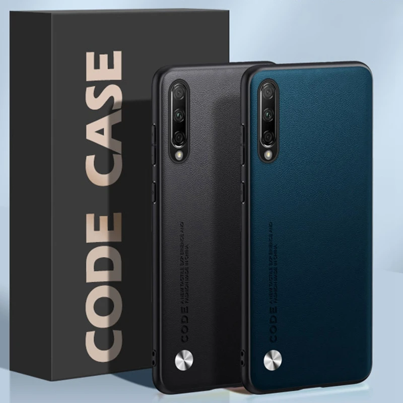 Premium PU Leather Matte Silicone Phone Case - Elegant and Durable Back Cover