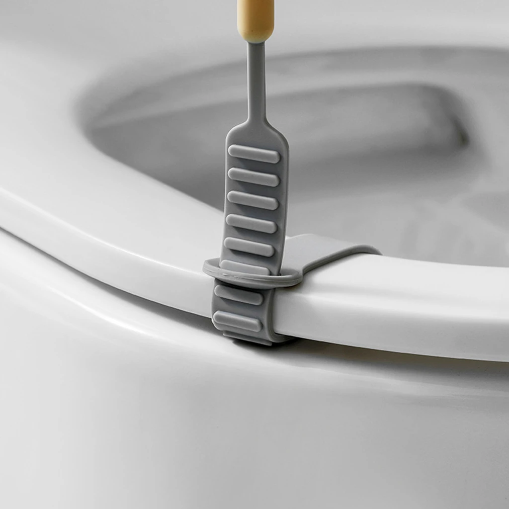 Portable Toilet Seat Lifter Avoid Touching Cover Handle Bathroom Accessory