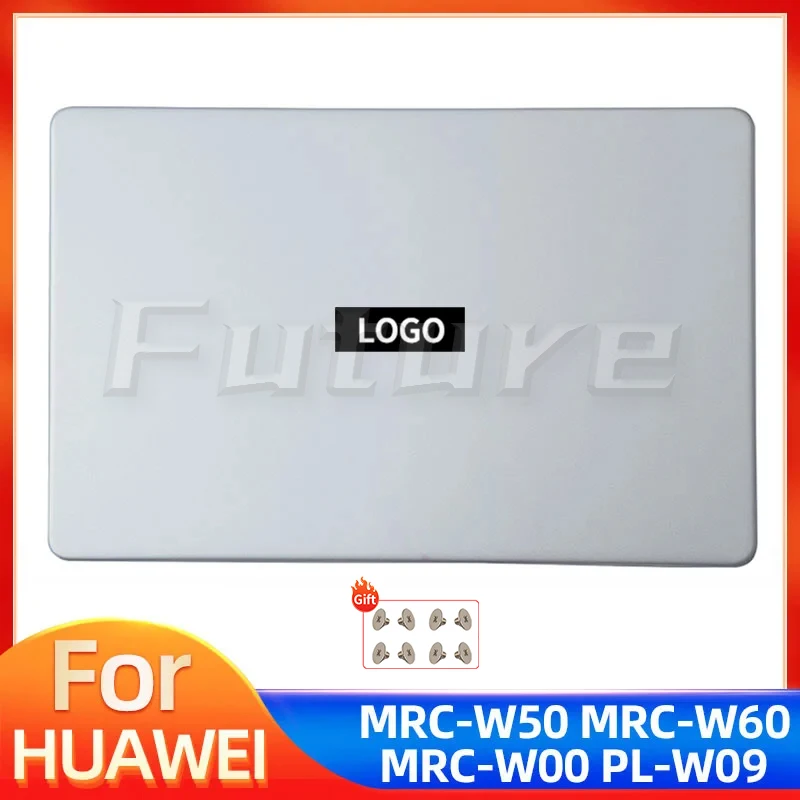 Nuova Cover Posteriore Lcd Originale Per Huawei Matebook D Mrc/Pl Series Mrc-W50 Mrc-W60 Mrc-W00 Pl-W09 Custodia Argento