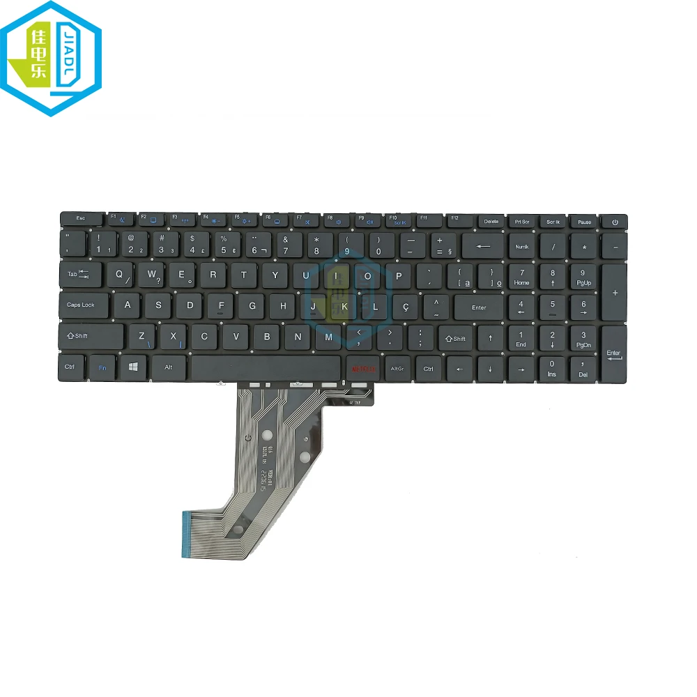 Evoo-peças do Teclado do pc Portátil Teclados de Substituição do Brasil Evc1562bk Evc1561bk Evc156-2 Evc156-1 Bra Novo