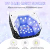 UV LED Nail Lamp Nail Art Lamp with Diamonds Cordless UV Cabin for Nails Manicure Lamp with 5 Timer Settings Nail Light Tools 3