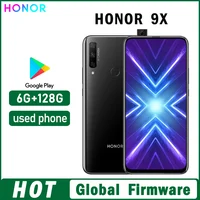 HONOR 9X Smartphone Global Firmware 6.59-inch Camera 48M Battery 4000 mAh Dual SIM Fingerprint Recognition used phone 1