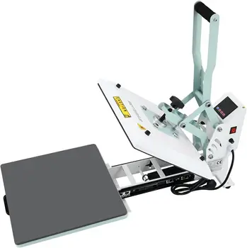 BetterSub Digital Heat Press Machine, T-Shirt Transfer Machine, Slide Out, Cerceta, 15x15"