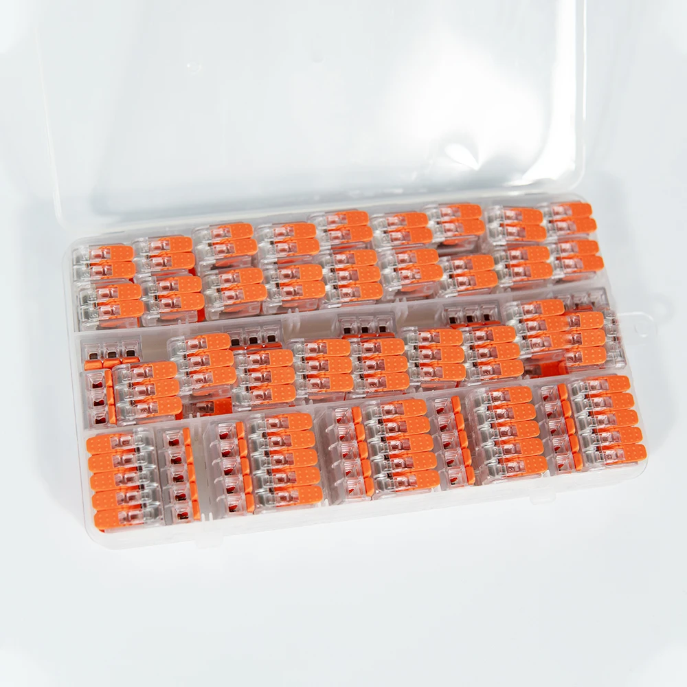 Quick Plug-In Terminals Universal Type Wire Connectors 75Pcs