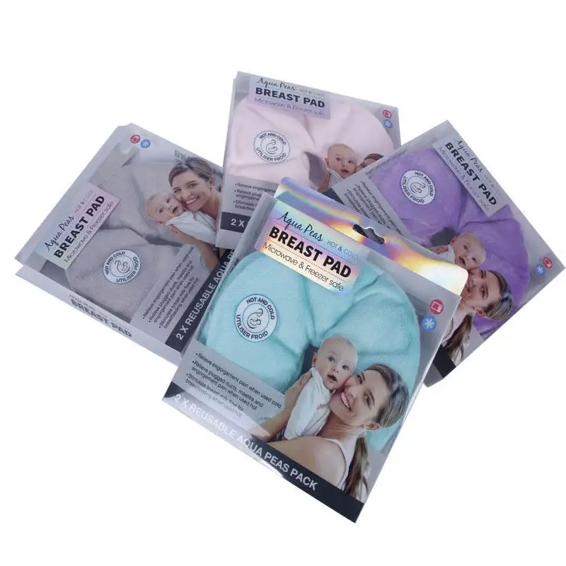 Therapearl Breast Therapy Breast Pads Hot & Cold 2 packBreast Feeding Essentials Reusable Gel Cooling Pads Compress Hospital Bag