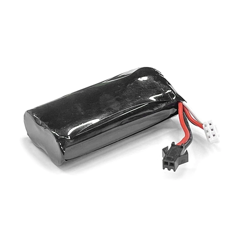 7.4V 1200mAh RC Li-ion Battery Set for w/ USB Cable Wire Durable Wire Large Capacity Battery for HS18311 1/10 R/C Racing 4