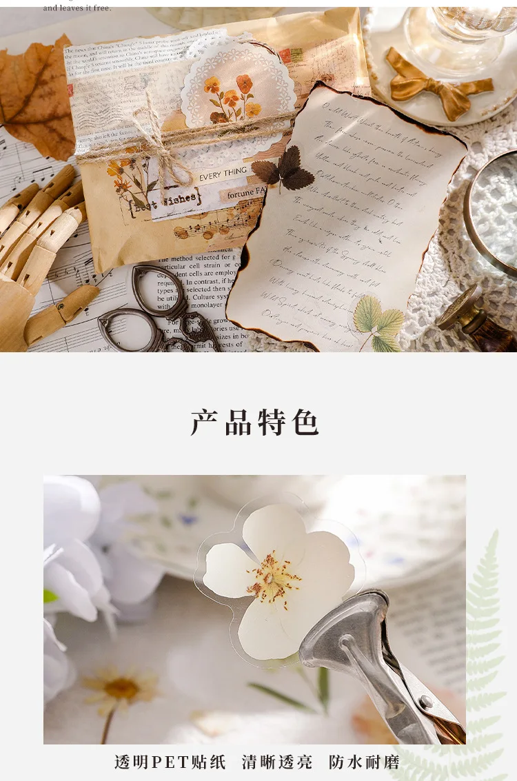 Flower Language Kawaii Sticker 17