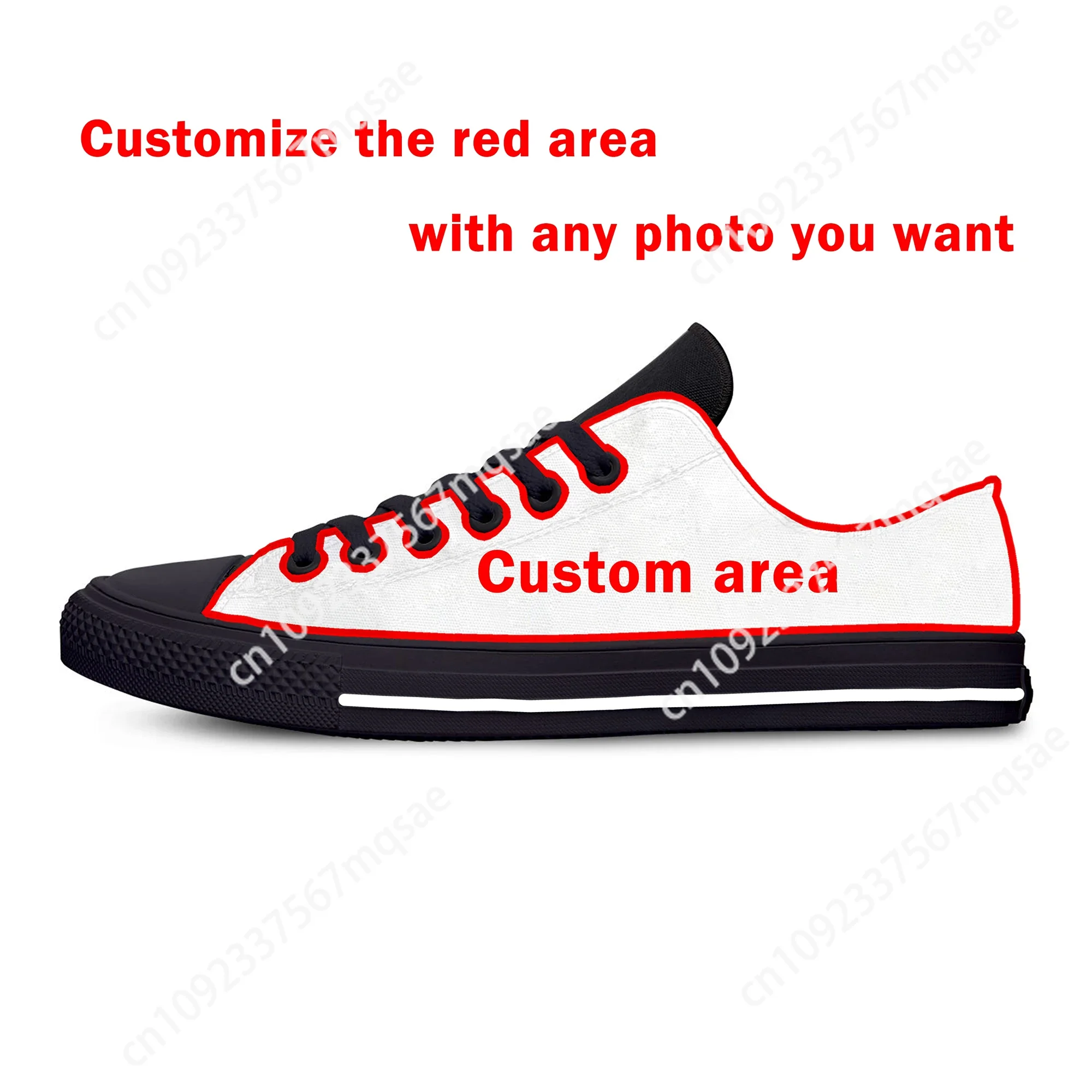 Custom Shoes Low Top High Top Sneakers High Quality Mens Womens Teenager Canvas Custom made DIY Sneaker Casual Couple Shoes 3