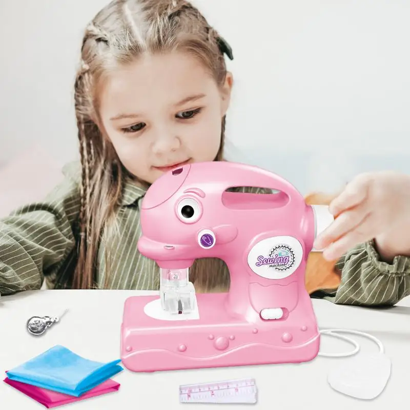 Macchina Da Cucire Per Bambini, Kit Da Cucito Per Bambini Dagli 8 Ai 12 Anni, Giocattoli Da Cucito Educativi, Macchina Da Cucire Per Principianti Per