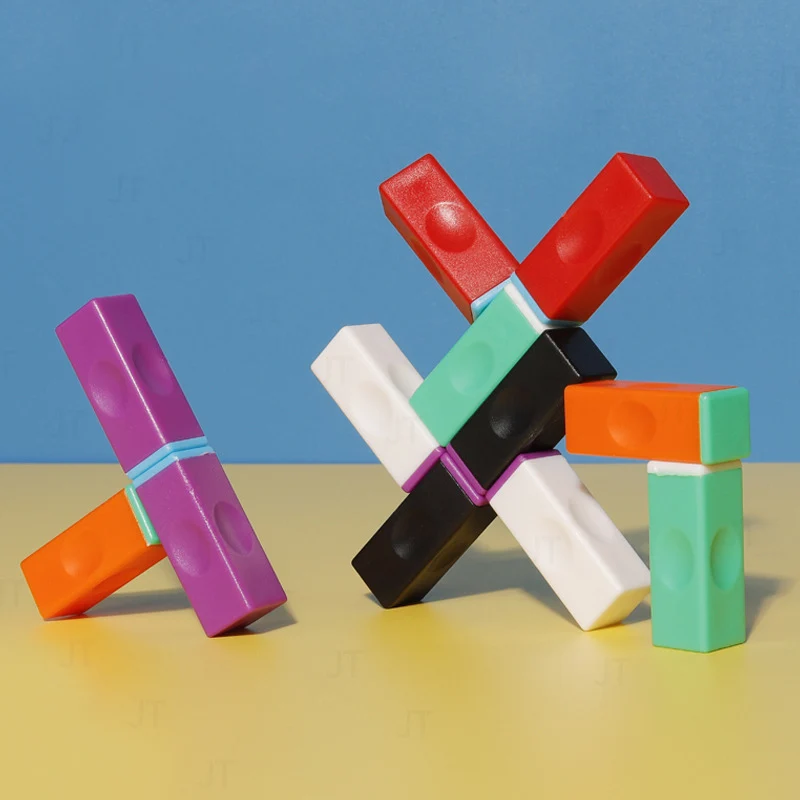 

Popular decompression toy magnetic stick mini worry brick magnetic fun finger toy nice children's gift worry brick