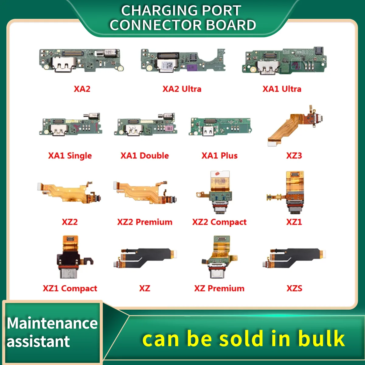 ChargingPortConnectorBoardPartsFlexCableForSonyXperiaXA2XA1