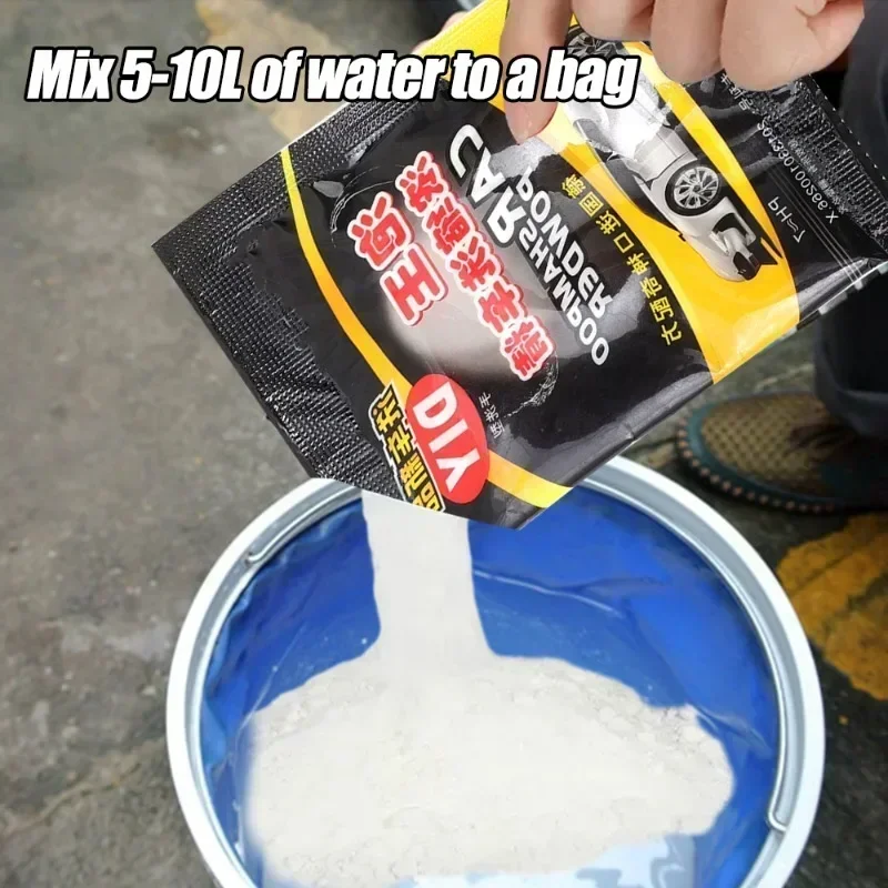Car Wash Powder 1-50PCS Car Cleaning Shampoo Cars Paint Care Coating Cleaning Cars Soap Powder Foam Windshield Wash Accessories