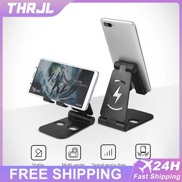 Lazy Phone Holder Desktop Holder Charging Base Dual Adjustable Shelf For  Ipad Iphone Huawei Xiaomi Samsung Lg Phone Accessories - Holders & Stands -  AliExpress
