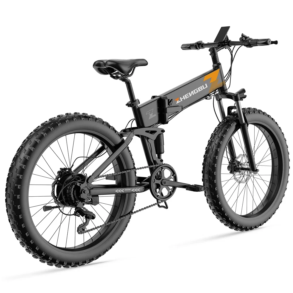 

1000W Electric 26"x4.0 Fat Tire Ebike 48V Velo Electrique Electric Mountain Bike Folding Fat Tire 7Speed E